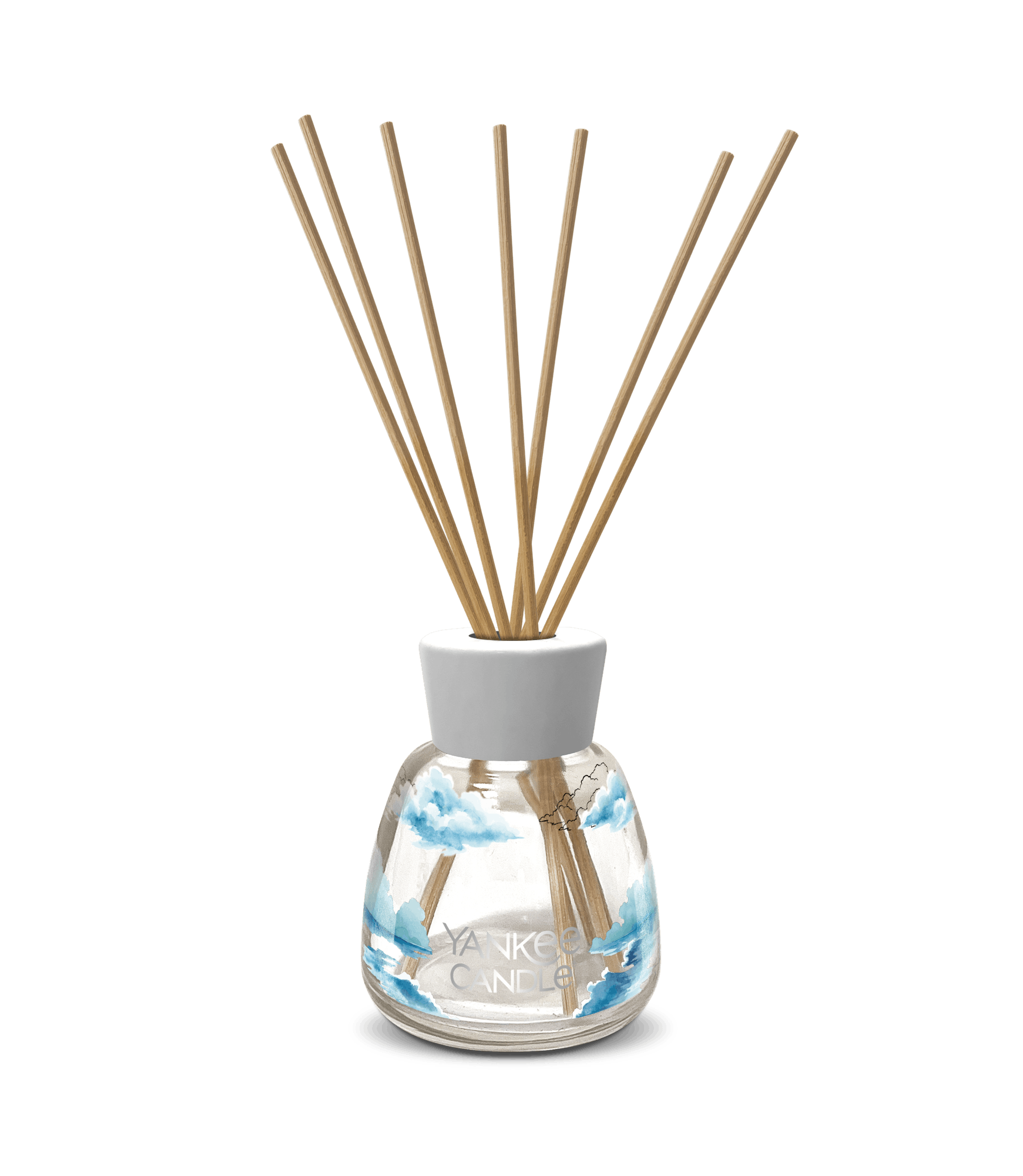 Ocean Air Signature Reed Diffuser Yankee Candle, Blue, 7.9cm X 7.9cm X 24.1cm , Fresh & Clean