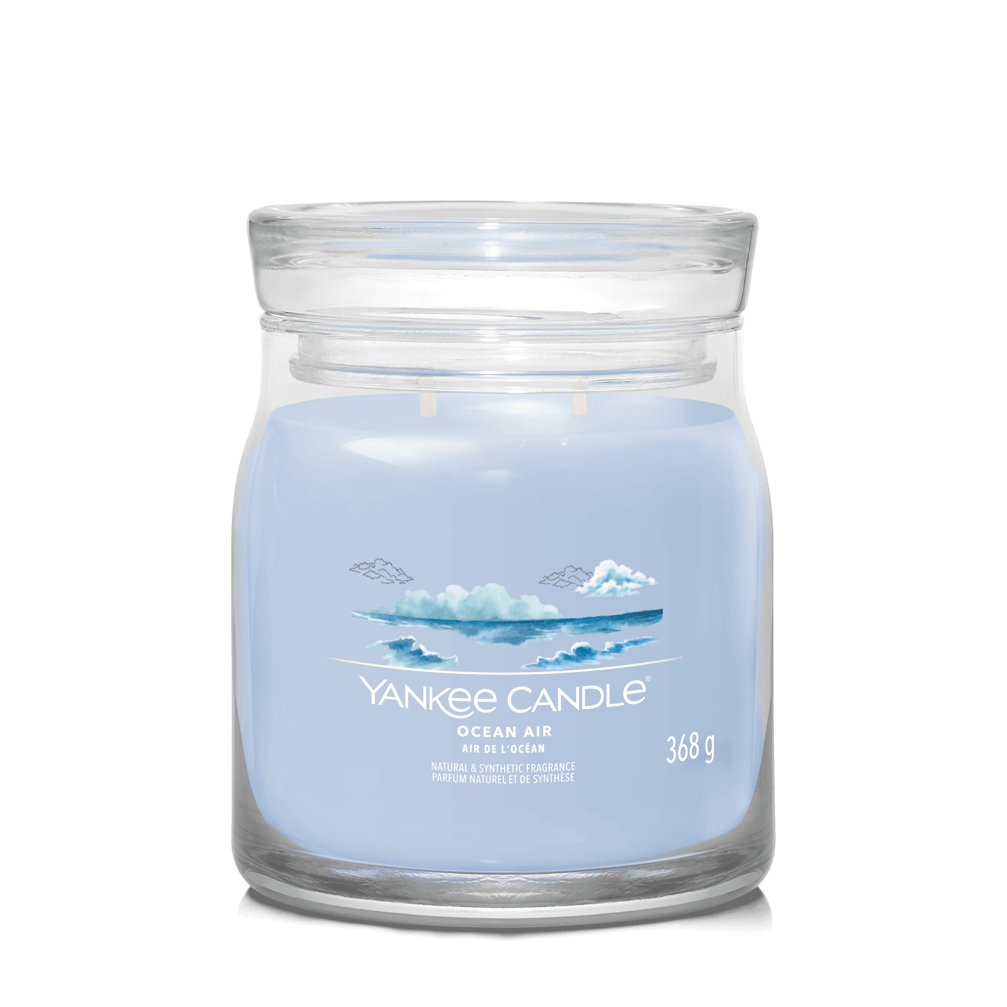 Ocean Air Yankee Candle, Blue, 9.3cm X 11.4cm , Fresh & Clean