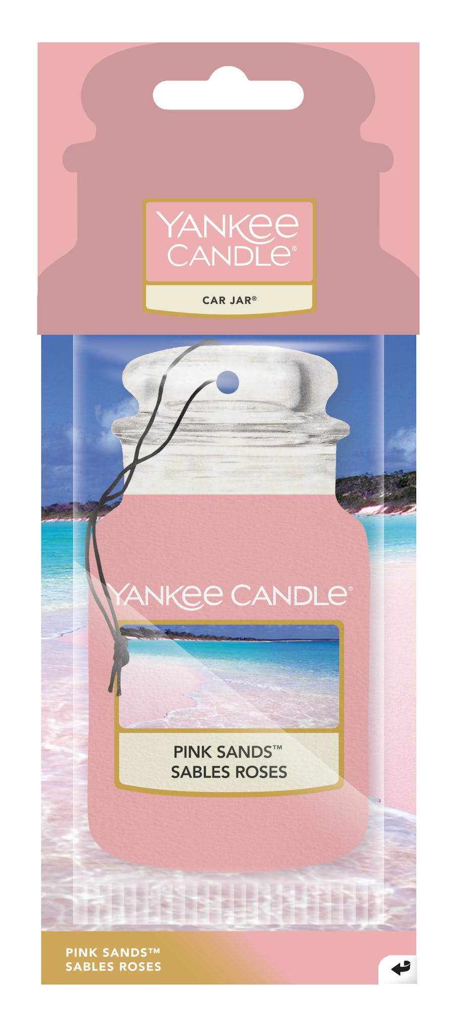 Pink Sands Car Jar® Yankee Candle, 7.8cm X 19.7cm , Floral