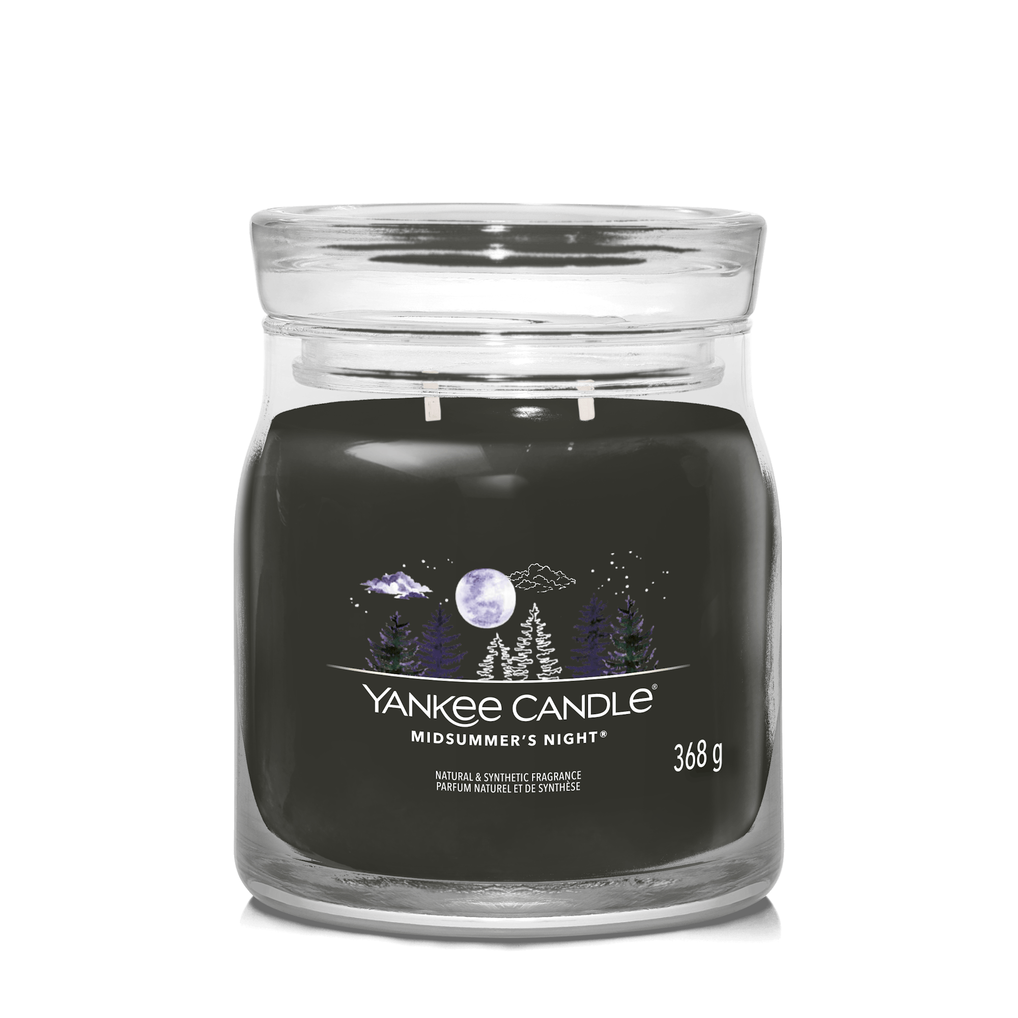 Midsummer's Night® Yankee Candle, Black, 9.3cm X 11.4cm , Fresh & Clean