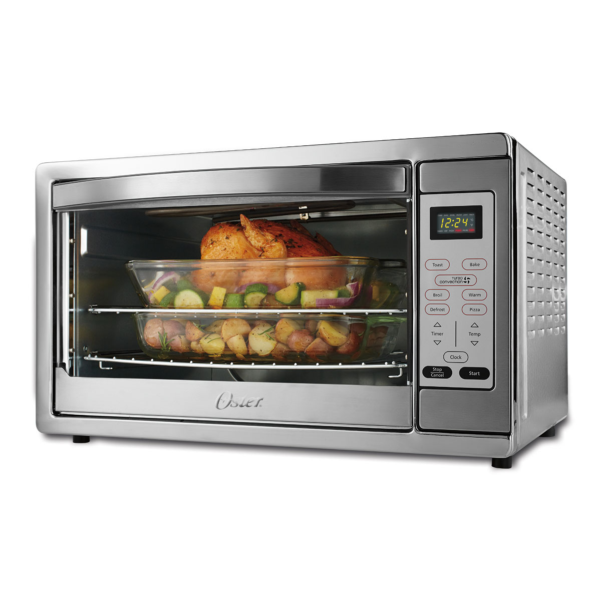 Large capacity toaster ovens best sale