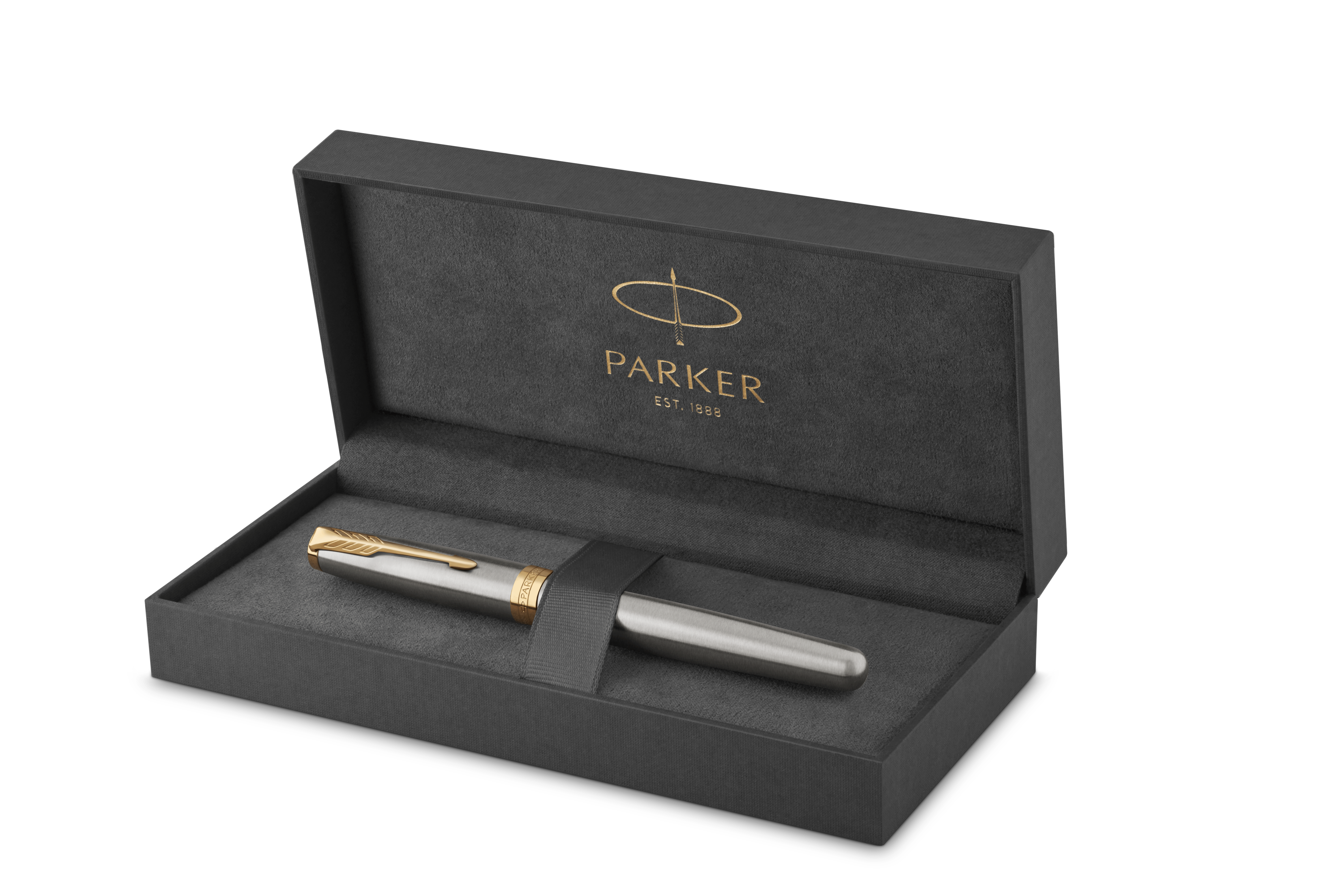 PARKER SONNET 万年筆セット インク付き、18金　750 PARKER SONNET 万年筆セット インク付き、18金 750