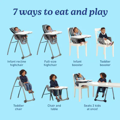 Table2Table&trade; Premier Fold 7-in-1 High Chair
