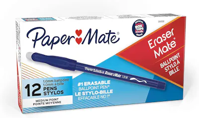 G82181 - ERASERMATE BLUE CX12
