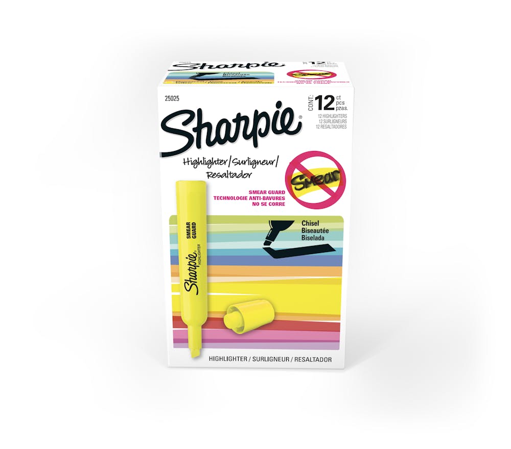 Sharpie Tank Highlighters, Chisel Tip Sharpie
