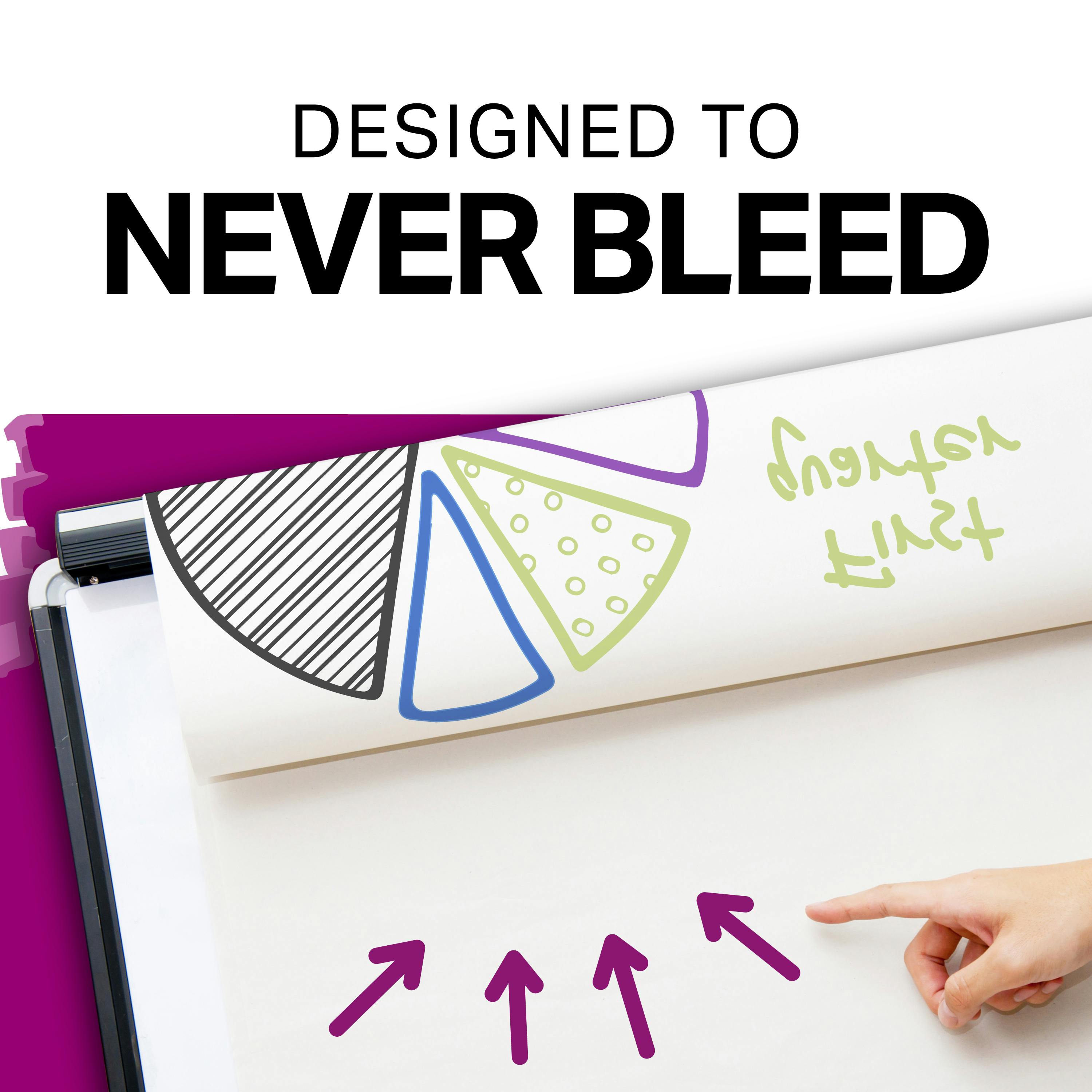 Sharpie Flip Chart Markers 8-Pack - Bullet Tip Low-Odor Markers For Presentations & Classrooms