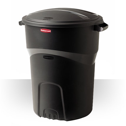 commercial trash can