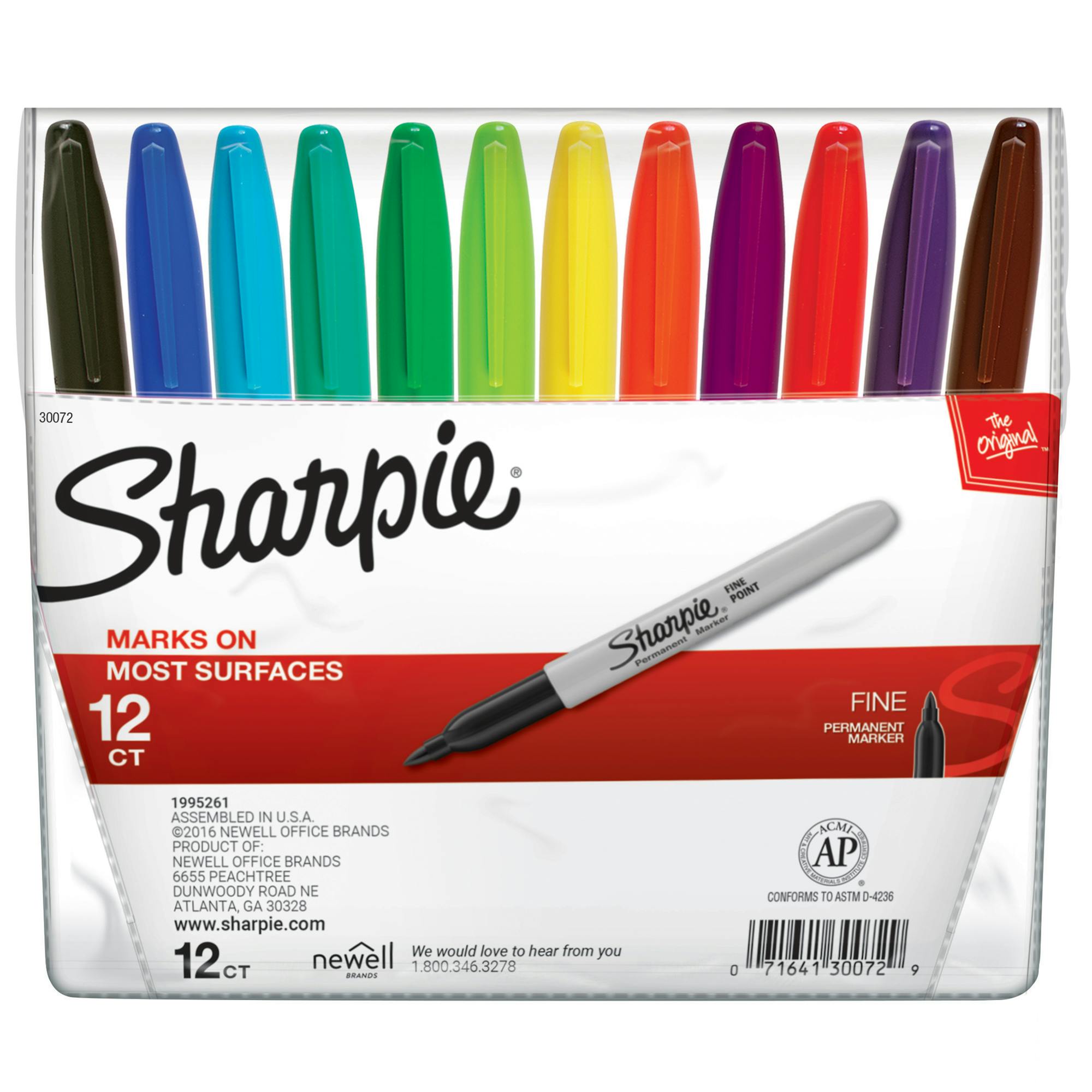Office Depot Permanent Marker Brands Permanent Markers Fine Point 24 Count  Office Depot Brand