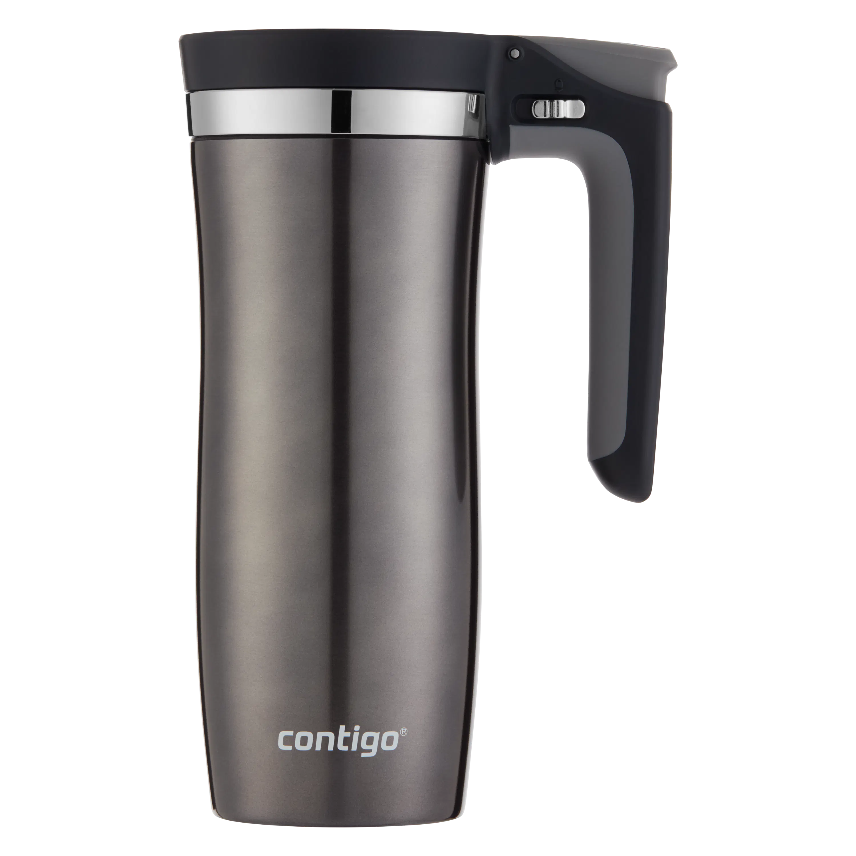 Contigo® Handled AUTOSEAL® Stainless Steel Travel Mug with Easy