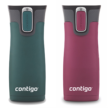 Contigo West Loop 2.0 Stainless Steel Travel Mug with AUTOSEAL Lid, 16oz, 2-Pack - Thumbnail 3