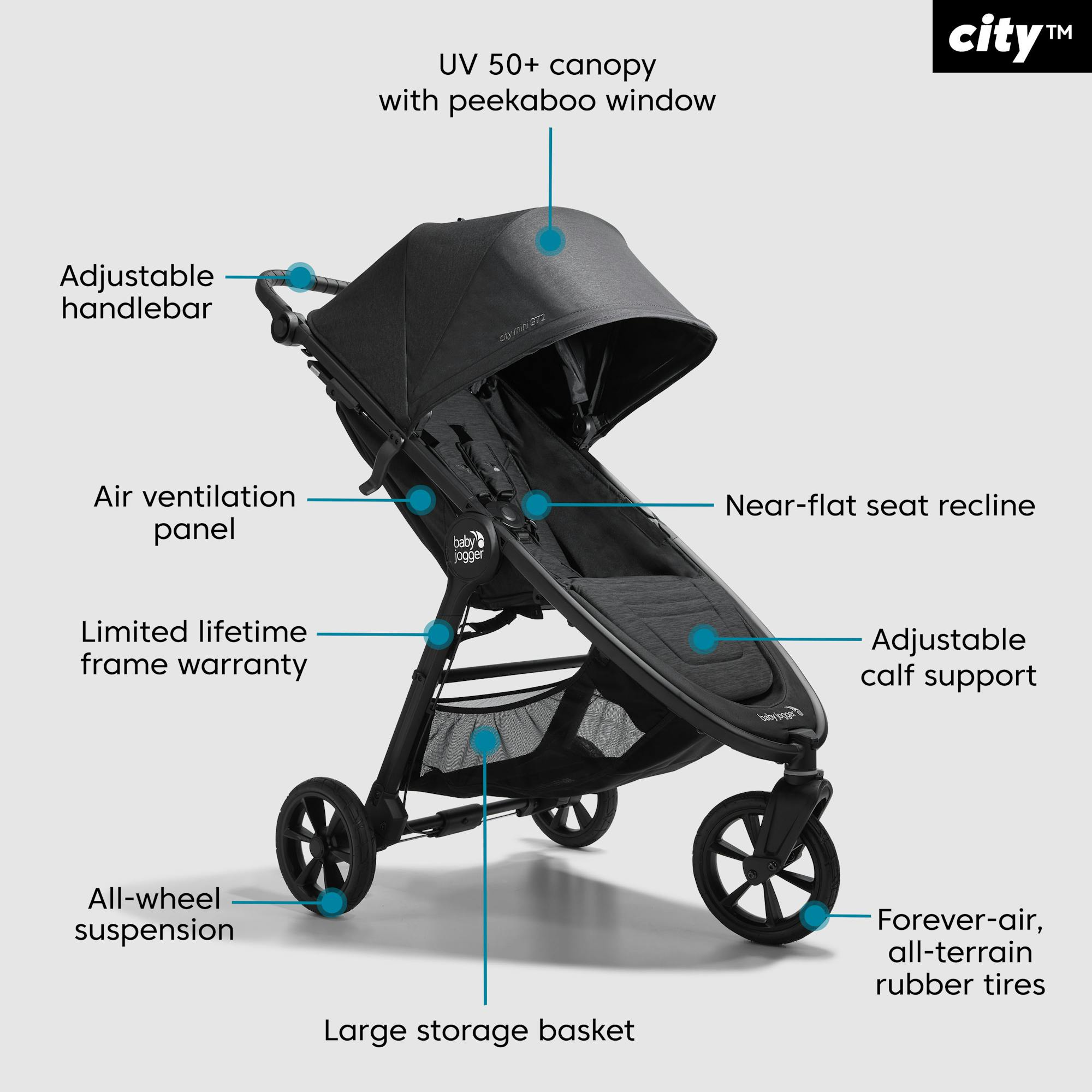 City mini gt double stroller dimensions online