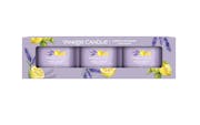 Candela Profumata Yankee CStudio Lemon Lavender - 35-50 Ore, Vaso Viola - Foto 8