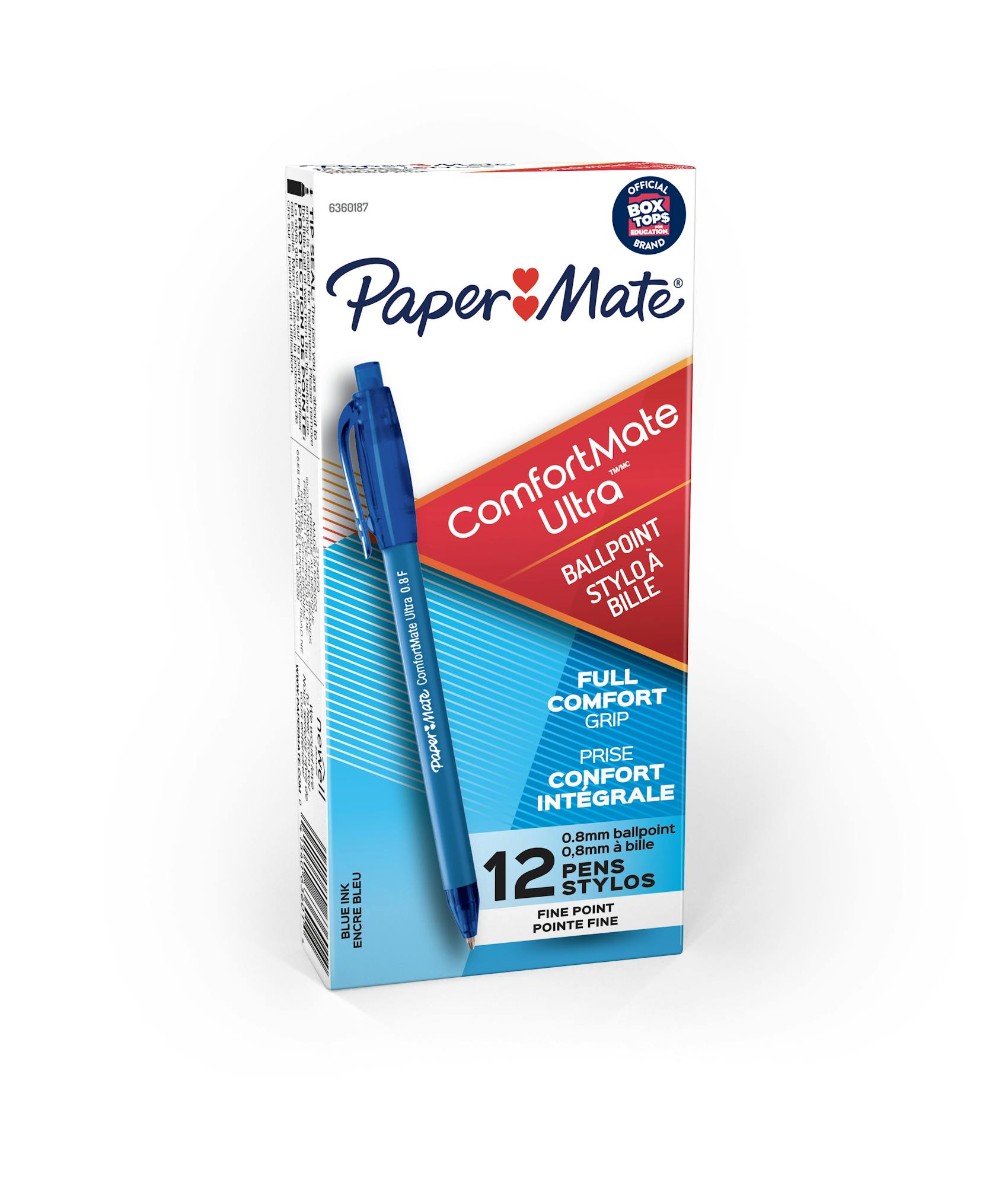 Paper Mate ComfortMate Retractable Ballpoint Pens, Fine Point