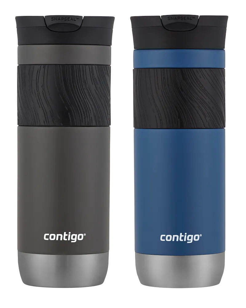 Byron 2.0 Stainless Steel Travel Mug with SNAPSEAL™ Lid and Grip  