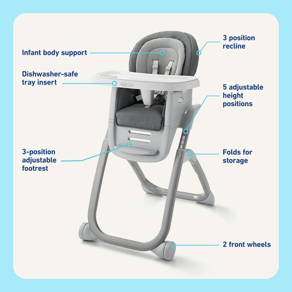 DuoDiner® DLX 6-in-1 Highchair Graco Baby