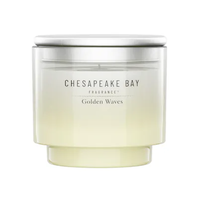 Golden Waves Candle