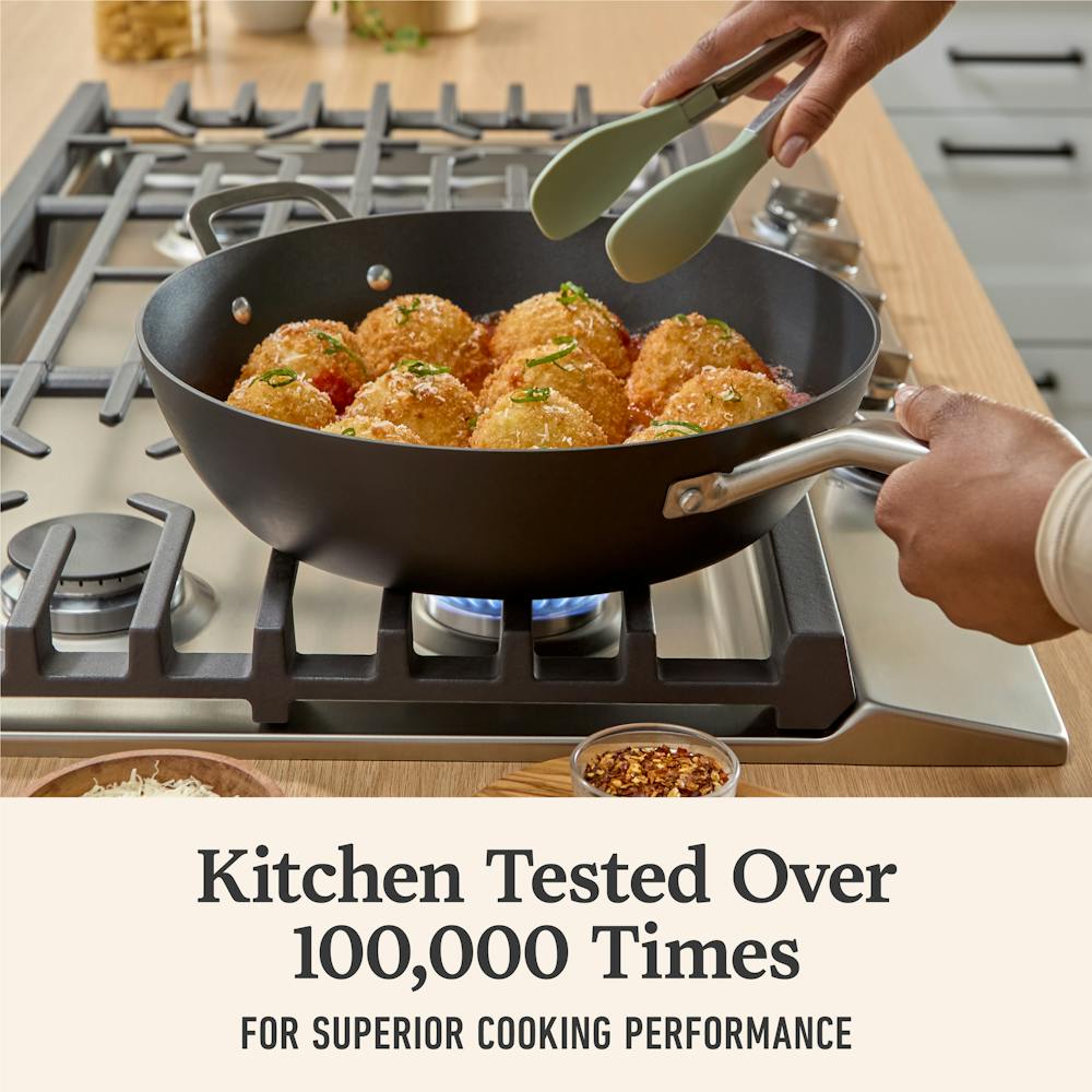 Saute Pan Cooking With Calphalon Oven Safe Saute Pan Calphalon