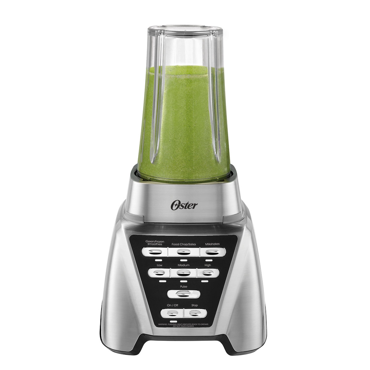 Oster® Pro 1200 Blender with 3 Pre-Programmed Settings and Blend-N-Go™ Cup,  Brushed Nickel | Oster