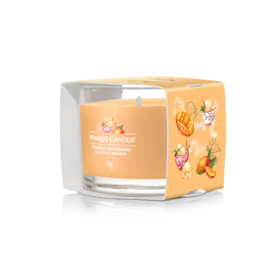 pink cherry and vanilla mini candle