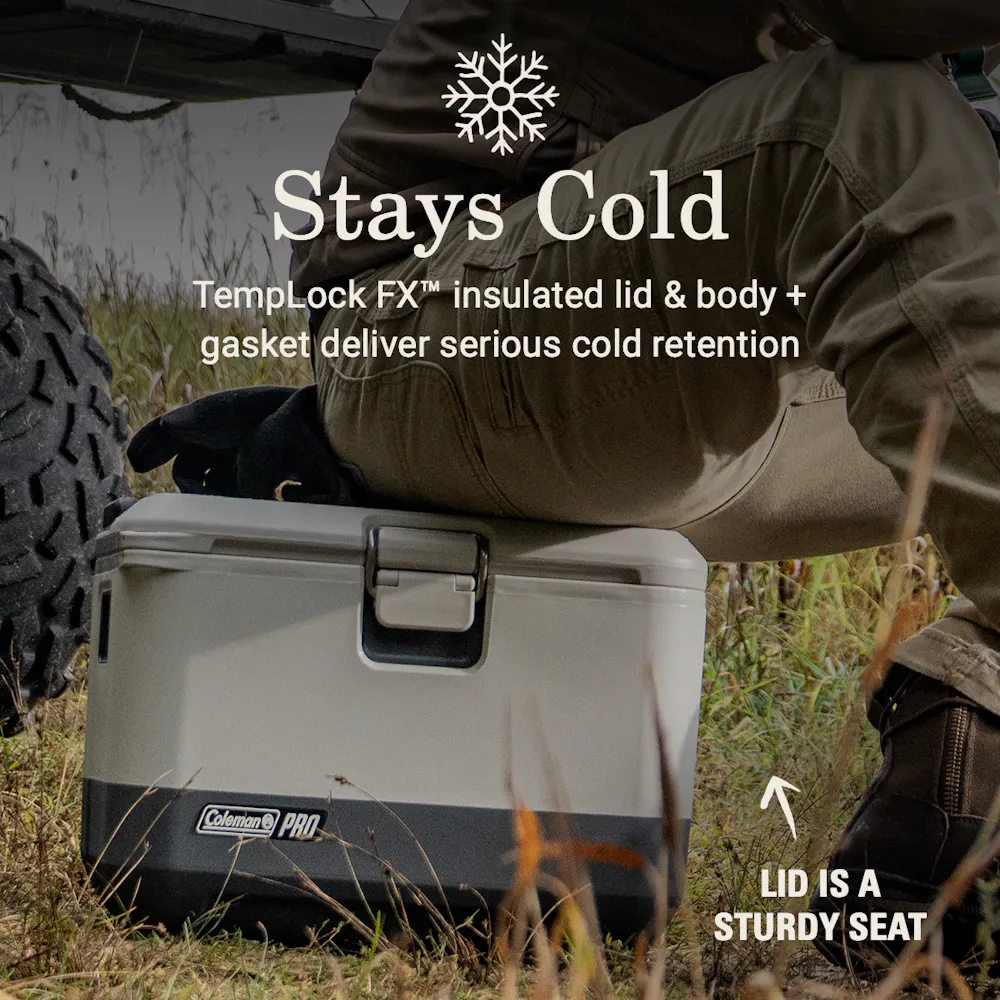 レア！UKコールマン　水筒　美品　箱付き　coleman　UK Coleman XTreme Wheeled Cool Box - 50 Quart