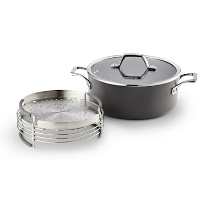 Williams-Sonoma Elite Hard-Anodized Nonstick 5-Quart Poach and Steam Set