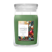 Shimmering Christmas Tree Candle