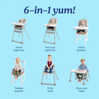 Table2Table&trade; LX 6-in-1 Highchair