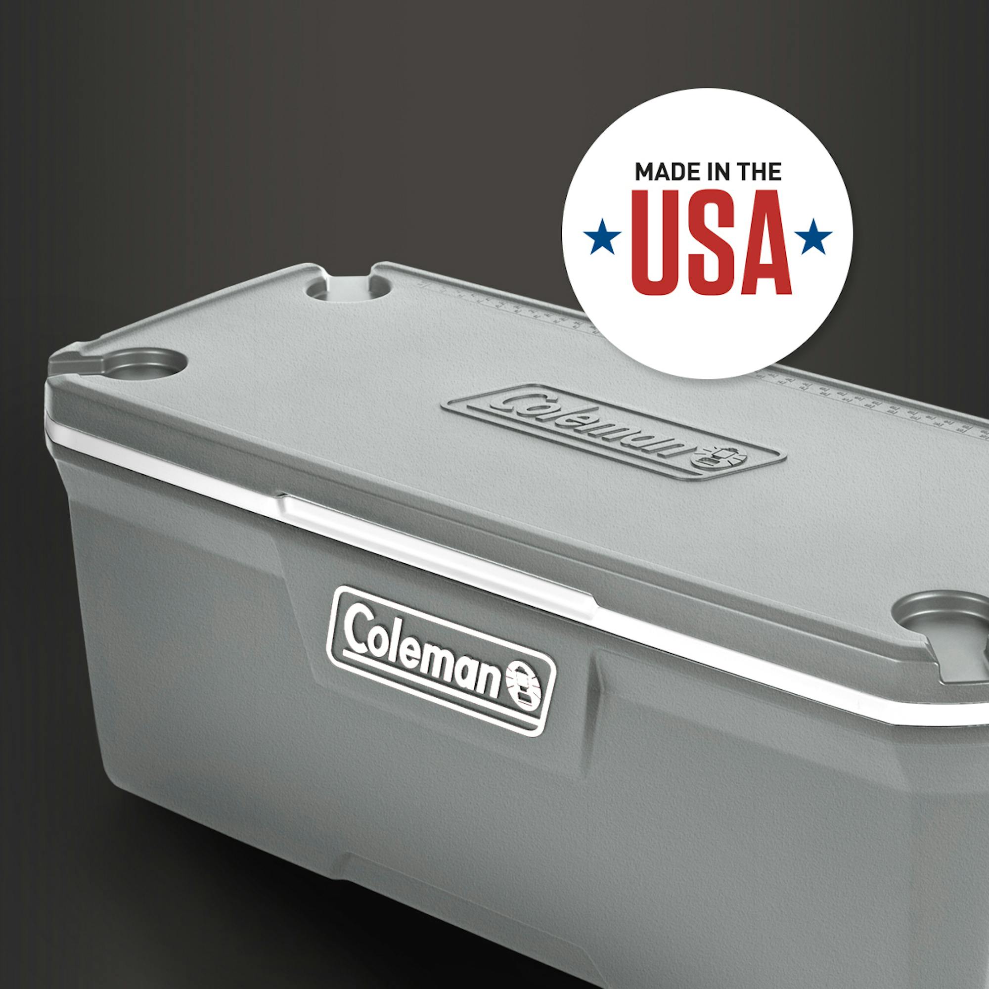 コールマン　coleman Coleman® Classic Series 150 Qt. Hard Ice Chest Cooler, Rock Gray