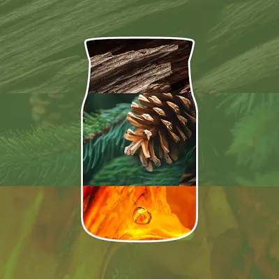 Balsam & Cedar Fireside Kerze