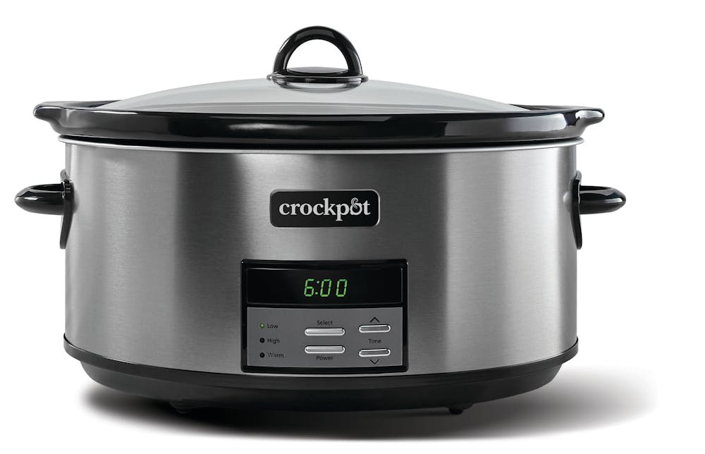 Crock-Pot® Programmable 8-Quart Slow Cooker, Black Stainless Collection ...