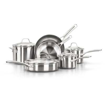 Classic™ Stainless Steel 10-Piece Cookware Set