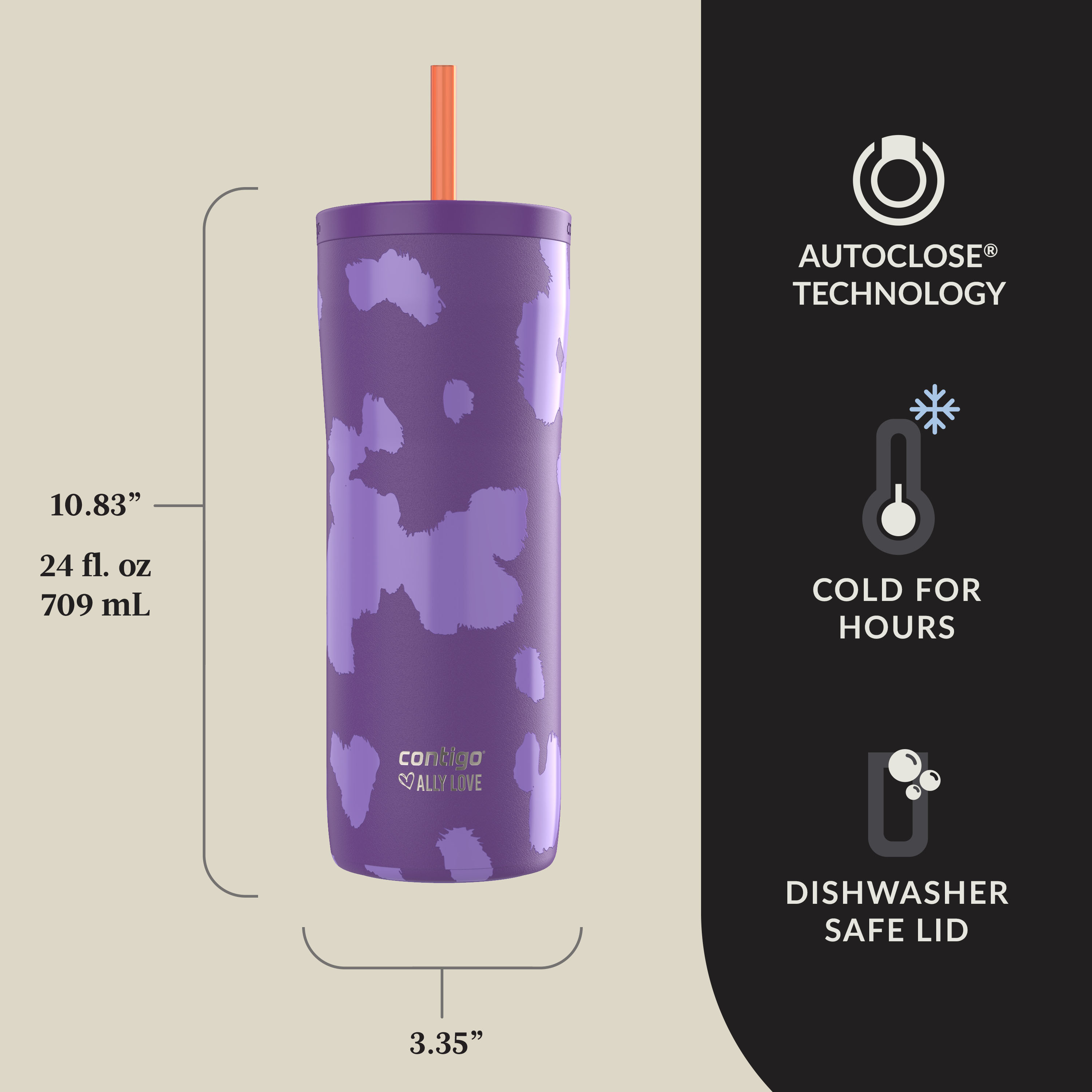 Contigo x Starbucks コンティゴ Ally Love x Contigo Hydration Collection | Contigo