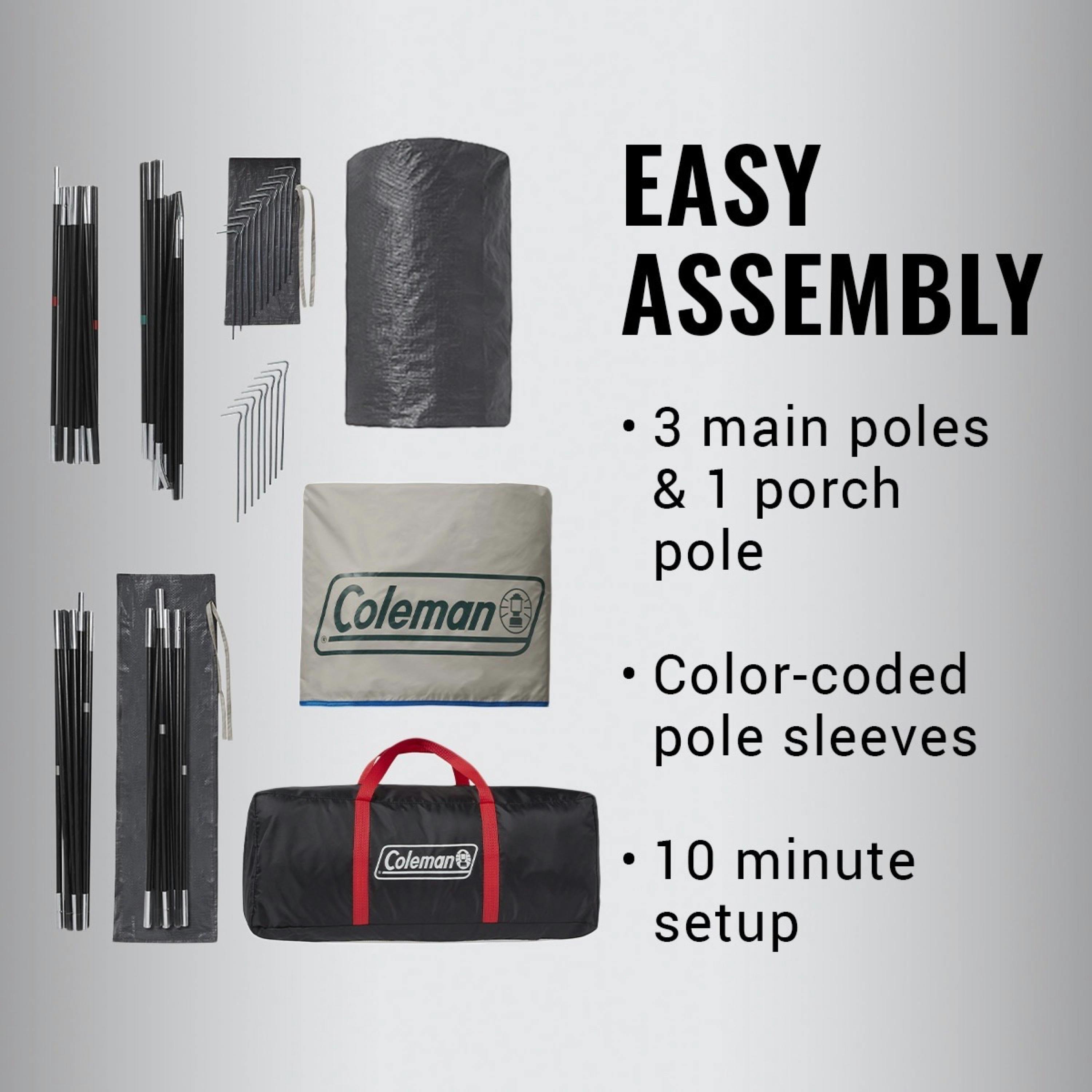 【希少】Coleman Coastline 4 Deluxe 4 オマケ付き Coastline 4 Deluxe Tent | Coleman UK