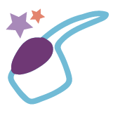 2 stars and the big dipper space icons