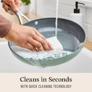 Calphalon® Ceramic Nonstick 12-Piece Cookware Set, Silver Ash