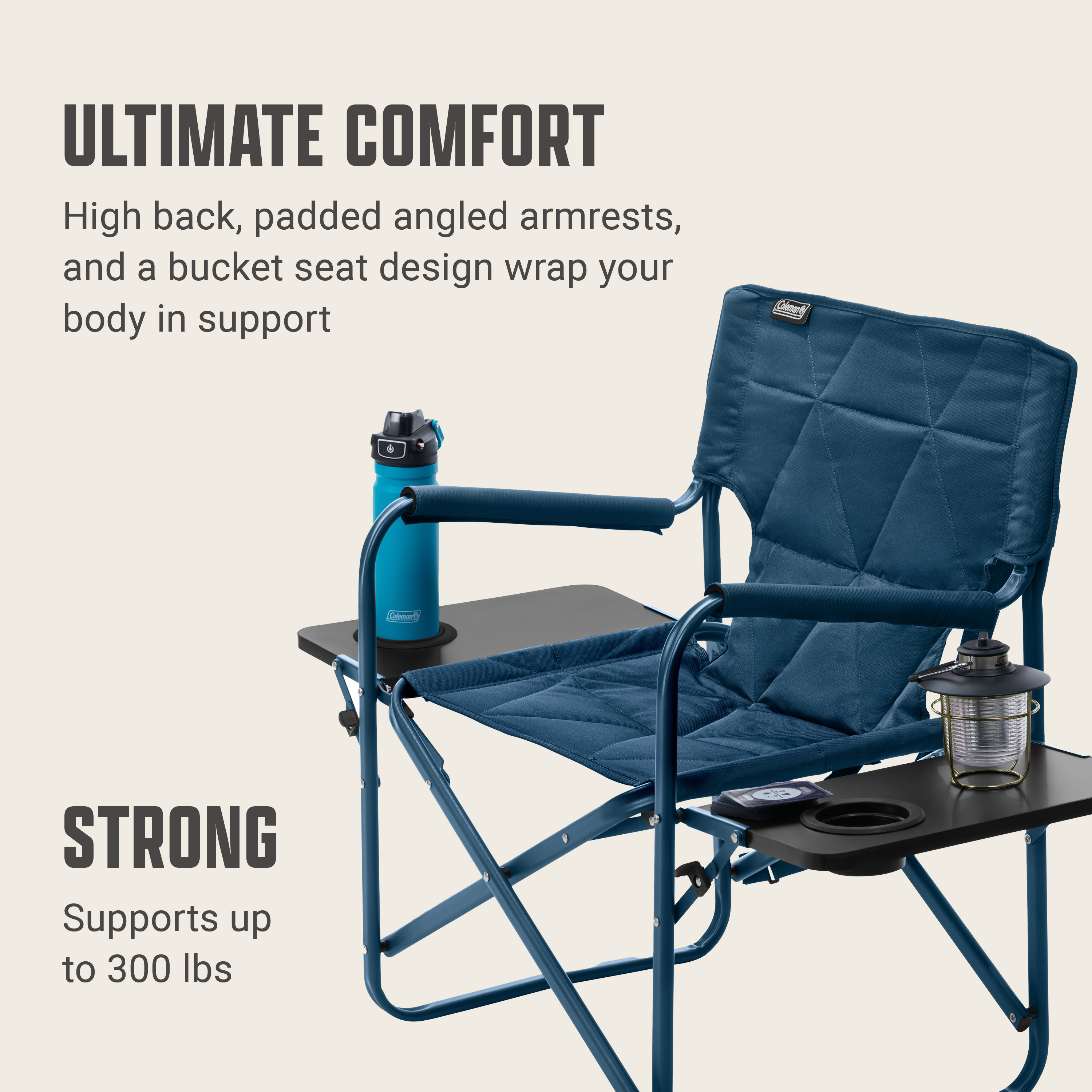 Flex 'N Go™ Chair 2 Tables Sapphire | Coleman