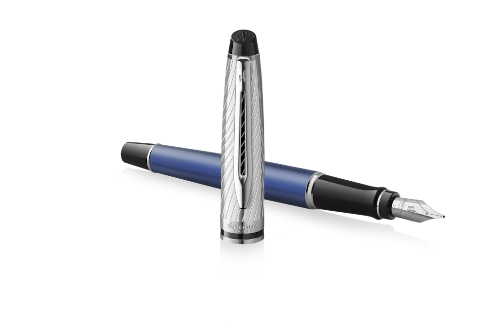 Waterman Paris エキスパートDX万年筆 青 WATERMAN（ウォーターマン）万年筆 エキスパート エッセンシャル
