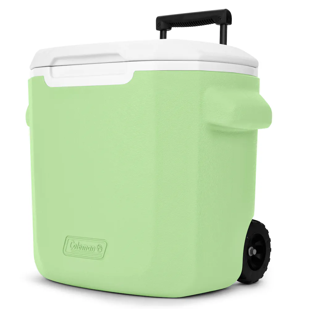 Chiller™ 28-Quart Cooler With Wheels (Cucumber) | Coleman