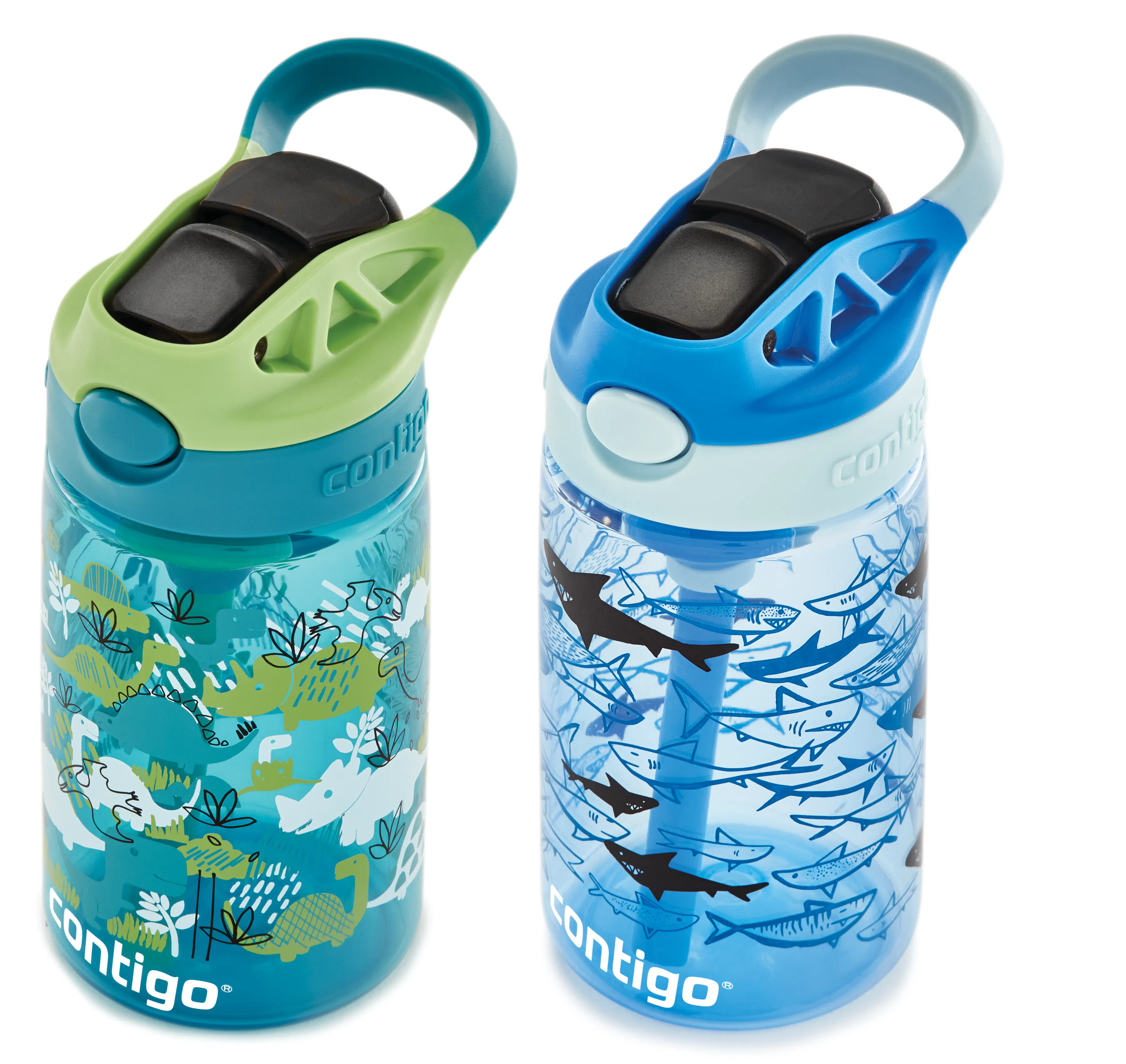 Contigo Kid's 20 oz. Bouteille d'eau paille AutoSpout avec