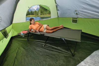 Pack-Away® Camping Cot with Side Table | Coleman