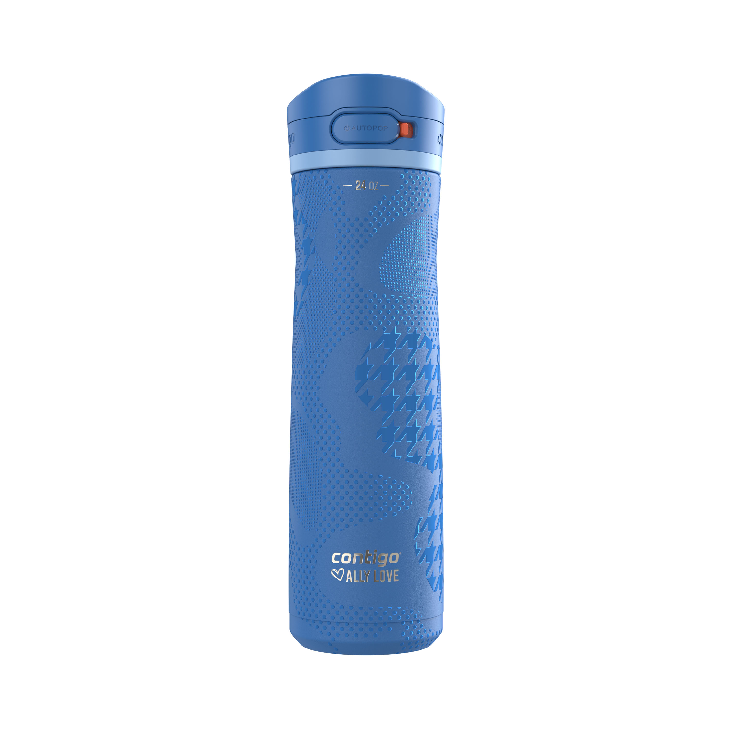 Contigo x Ally Love Jackson Chill 2.0 Stainless Steel Water Bottle with AUTOPOP Lid, 24oz