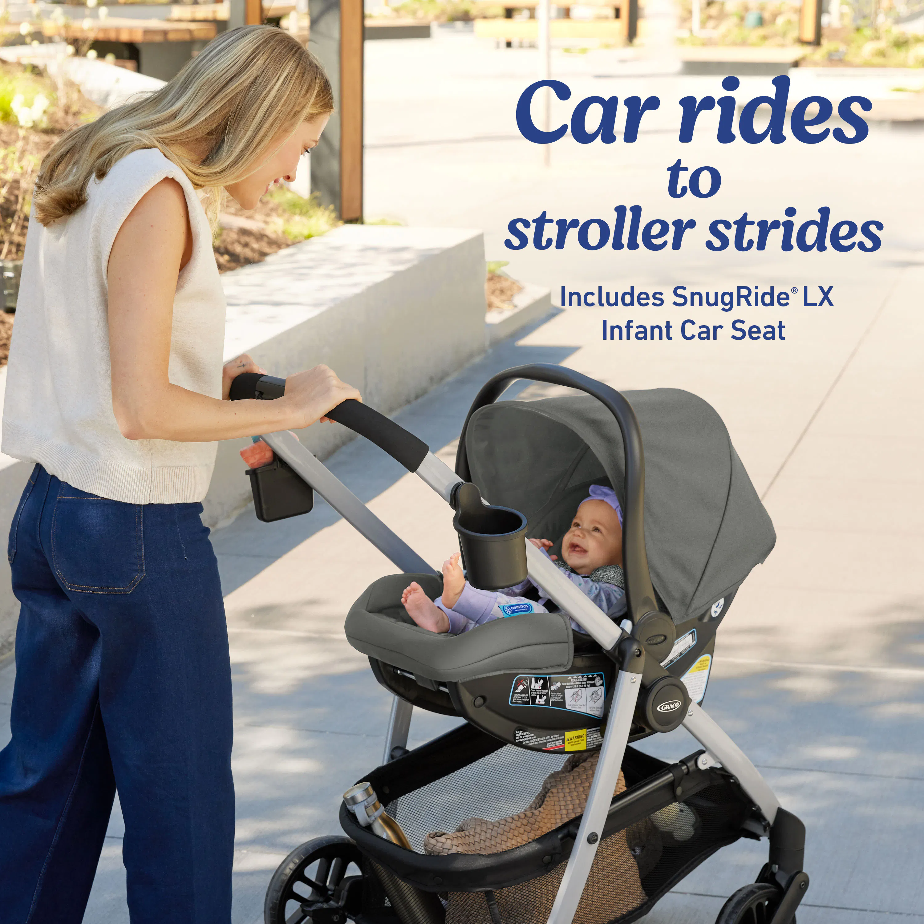 Graco Modes Pramette 3-in-1 Travel System (Lilac Mod)