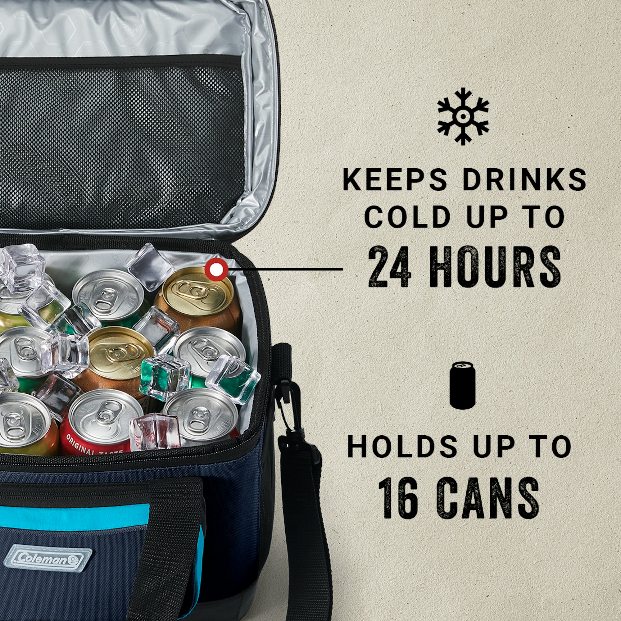 XPAND™ 16-Can Soft Cooler | Coleman