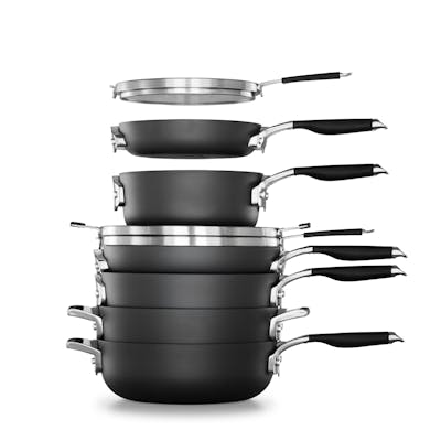 Select by Calphalon® Space-Saving Hard-Anodized Nonstick 9-Piece Cookware Set