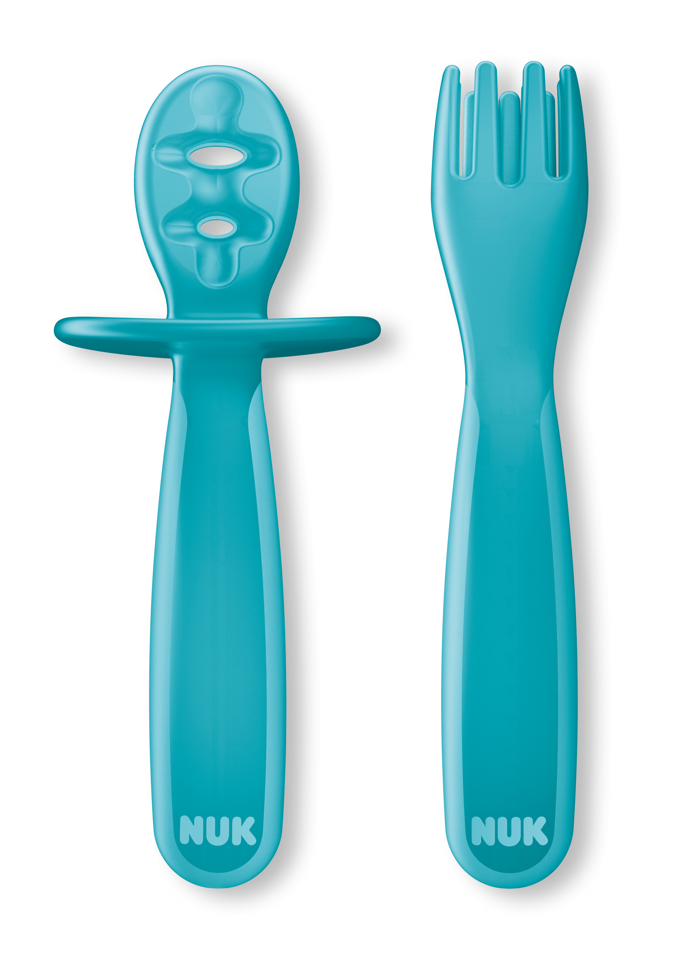 Pretensil Dipper Spoon and Fork | NUK