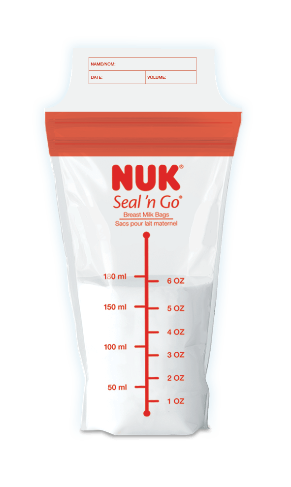 Simply Natural® Seal n' Go® Breast Milk Bags | NUK