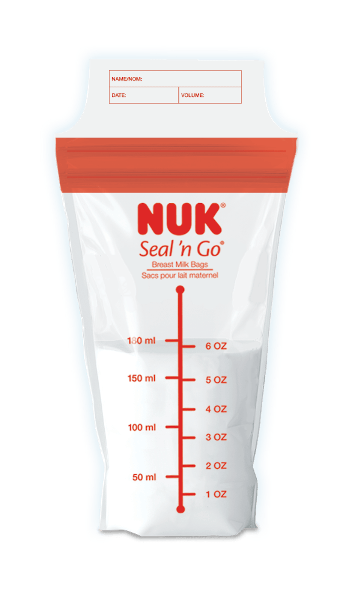Simply Natural® Seal n' Go® Breast Milk Bags NUK