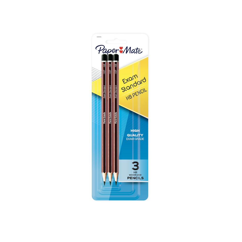 Paper Mate Exam Standard Woodcase Pencils, HB Lead Paper Mate AU