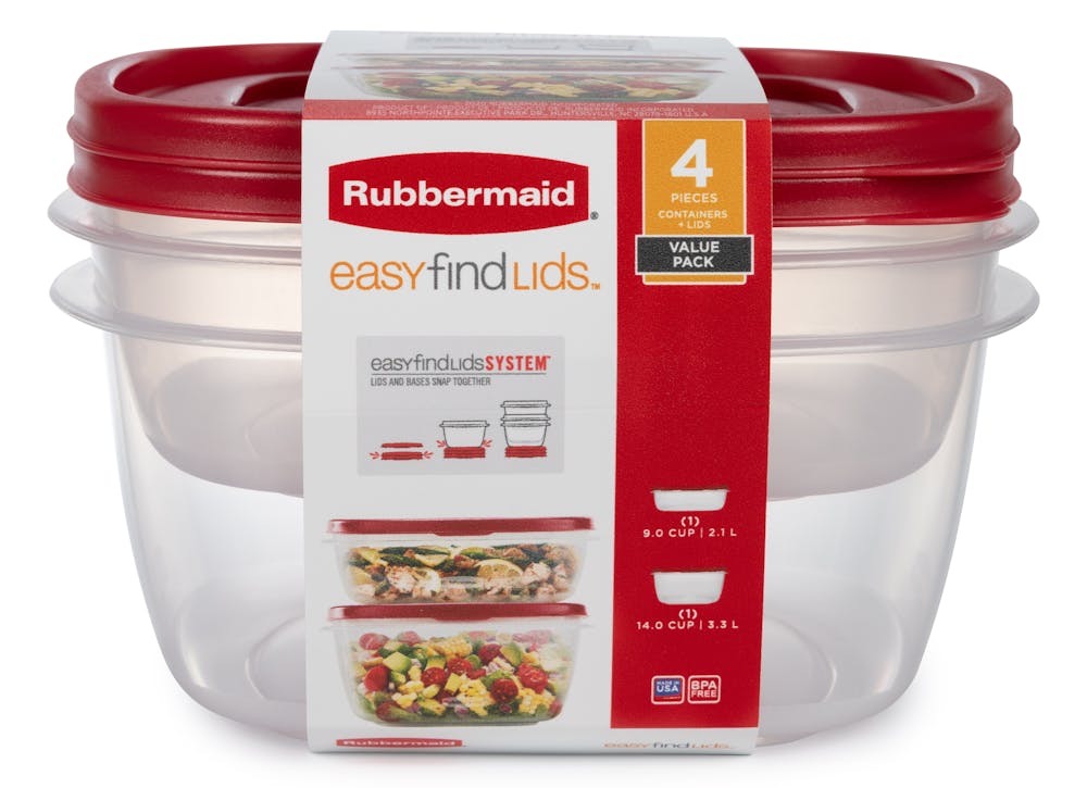 EasyFindLids™ Food Storage Containers | Rubbermaid