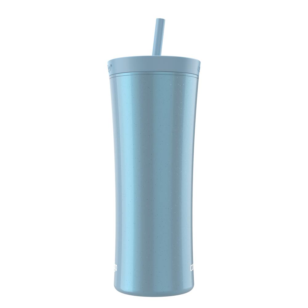 保存容器・ケース Contigo Shake & Go Plastic Tumblers Contigo AUTOCLOSE Shake & Go Tumbler, 20 oz (591 mL), Water